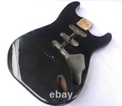 Hardtail Strat Stratcaster Body, 3 pcs North American Alder Black? 4.6Lbs