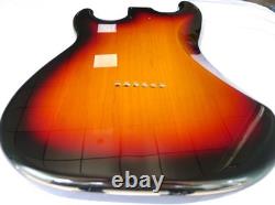 Hardtail Strat Stratcaster Guitar Body, 3 pcs North American Alder 3TS? 4.6Lbs