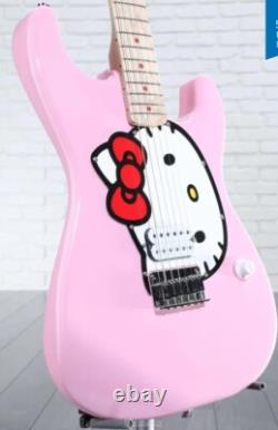 Hello Kitty Squier Fender Stratocaster Guitar Brand New