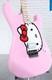 Hello Kitty Squier Fender Stratocaster Guitar Brand New