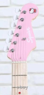 Hello Kitty Squier Fender Stratocaster Guitar Brand New