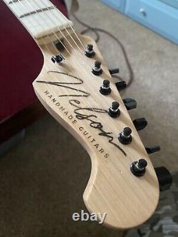Hydro Dip fender custom build stratocaster, natural Alder, and Maple Dipped