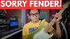 I Bought This Guitar To Piss Off Fender