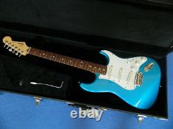 IMPORT 2014 Fender Japan Standard Stratocaster Lake Placid Blue & new case MIJ