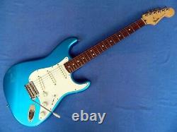 IMPORT 2014 Fender Japan Standard Stratocaster Lake Placid Blue & new case MIJ