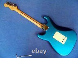 IMPORT 2014 Fender Japan Standard Stratocaster Lake Placid Blue & new case MIJ