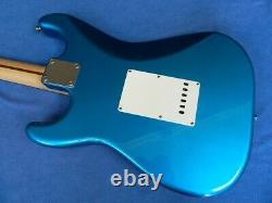 IMPORT 2014 Fender Japan Standard Stratocaster Lake Placid Blue & new case MIJ