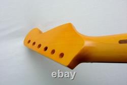 LEFTY Stratocaster Guitar Neck/VINT TINT/43mm MOP Dots-fits Warmoth, Fender STRAT