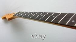 LEFTY Stratocaster Guitar Neck/VINT TINT/43mm MOP Dots-fits Warmoth, Fender STRAT