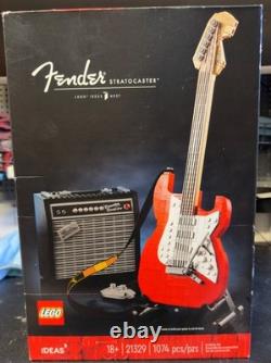 LEGO 21329 Fender Stratocaster 1074 Piece / Brand New Sealed Package Box