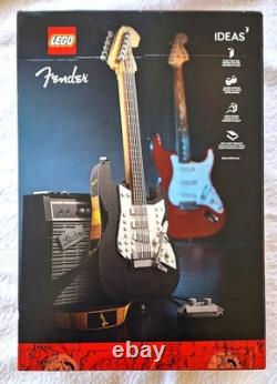 LEGO Ideas Fender Stratocaster 21329, New Sealed, Box Has a Few Creases & Dents