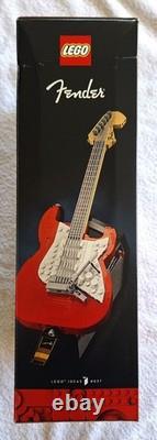 LEGO Ideas Fender Stratocaster 21329, New Sealed, Box Has a Few Creases & Dents