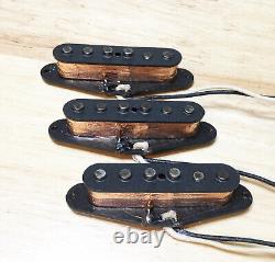 Lefty 59 SRV Stratocaster Hand Wound Shielded Pickups Fender Lacquer Potted