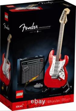 Lego #21329 Fender Stratocaster Electric Guitar Retired Set Brand New Sealed