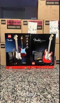 Lego #21329 Fender Stratocaster Electric Guitar Retired Set Brand New Sealed
