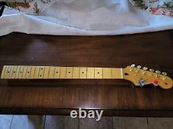 Loaded Maple Electric Guitar Neck Gold Hardware Fits Fender Strat/stratocaster