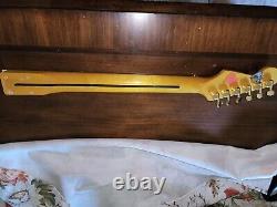 Loaded Maple Electric Guitar Neck Gold Hardware Fits Fender Strat/stratocaster