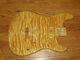 Mighty Mite Body Fits Fender Stratocaster 2 3/16th Guitar Neck Natural Quilt Top