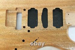 Mahogany HSH guitar body fits Fender Strat Stratocaster neck Floyd Rose J283