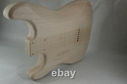 Maple HSS Hardtail guitar body fits Fender Strat Stratocaster necks J467