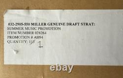 Miller Genuine Draft Fender Squier Stratocaster Limited Edition Promotion