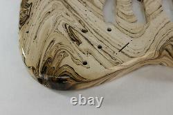 Mocha Swirl Mahogany SSS Strat Stratocaster body Fits Fender neck J172