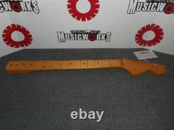 NEW Allparts Fender Licensed Large Headstock Maple Strat Neck, Poly, #LMF