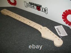 NEW Allparts Fender Licensed Neck For Stratocaster, Solid Maple #SMO-C