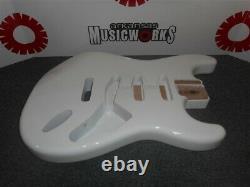 NEW Allparts Fender Licensed Strat Body, Alder, OLYMPIC WHITE, #SBF-OW