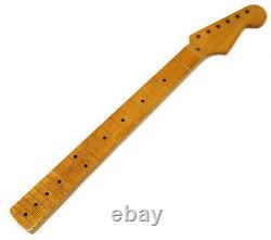 NEW Allparts Fender Licensed for Stratocaster Strat NECK Maple FAT Nitro SMNFFAT