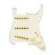 New Fender Eric Johnson Pre-wired Stratocaster Pickguard Parchment 8 Hole