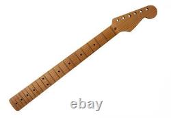 NEW Fender Lic Allparts Stratocaster NECK Strat Quartersawn Roasted Maple SMOCRQ