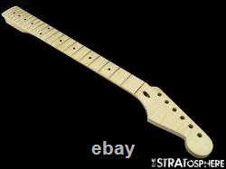 NEW Fender Lic WD Stratocaster Strat Replacement NECK AAA Flame Maple Modern 22