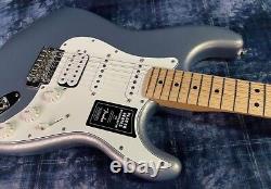 NEW! Fender Player Stratocaster HSS Silver Authorized Dealer- In Stock! 7.7lbs