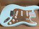 New Fender Squier 40th Anniversary Satin Sonic Blue Stratocaster Loaded Body