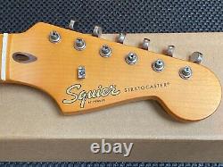 NEW Fender Squier 40th ANNIVERSARY STRATOCASTER NECK With TUNING PEGS