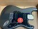New Fender Squier Affinity Hh Stratocaster Charcoal Frost Metallic Loaded Body