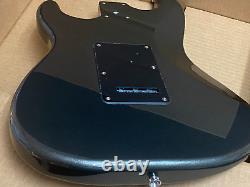 NEW Fender Squier Affinity HH Stratocaster CHARCOAL FROST METALLIC LOADED BODY