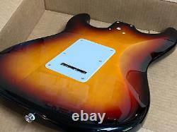 NEW Fender Squier Affinity Stratocaster 3-Color Sunburst LOADED BODY