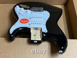 NEW Fender Squier Affinity Stratocaster BLACK LOADED BODY