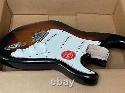 NEW Fender Squier Classic Vibe 60s Stratocaster 3-Color Sunburst LOADED BODY