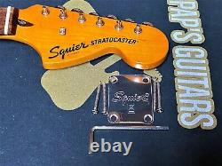 NEW Fender Squier Classic Vibe 70s Stratocaster NECK With TUNING PEGS