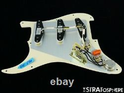 NEW Fender Stratocaster LOADED PICKGUARD C Shop Fat 50s Aged Pearloid 11 Hole