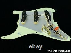 NEW Fender Stratocaster LOADED PICKGUARD Strat 57/62 Mint Green 3 Ply 8 Hole