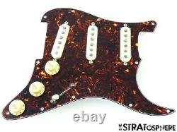 NEW Fender Stratocaster LOADED PICKGUARD Strat Vintage 59 DARK Brown Tortoise 11