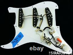 NEW Fender Stratocaster LOADED PICKGUARD Strat Vintage 59 DARK Brown Tortoise 11