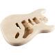 New Fender Swamp Ash Stratocaster Body Strat Mighty Mite Unfinished Mm2700a