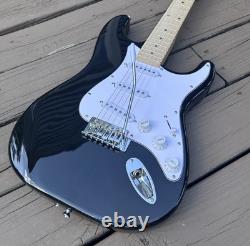 NEW IN BOX? Unmarked S Style Electric Guitar +Case/Bag +Strap +Cable