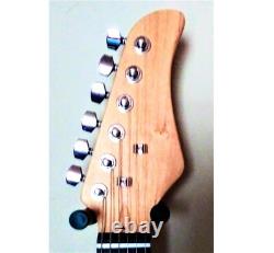 NEW IN BOX? Unmarked S Style Electric Guitar +Case/Bag +Strap +Cable