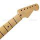 New Mij Maple Vintage Strat Style Neck 21 Frets, 1p Finished Made In Japan